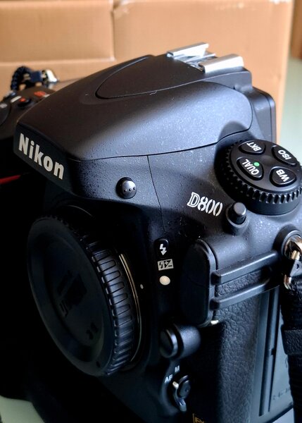 Nikon D800 format full frame + Grip Nikon + Card Compact Flash